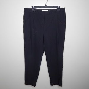 everlane women slouchy pants sz 12 black